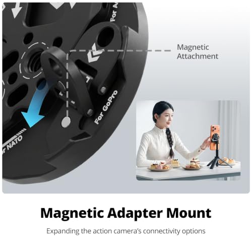 Soporte magnético para teléfono SSD AMBITFUL para MagSafe 5