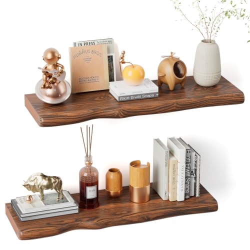 Live Edge Floating Shelves