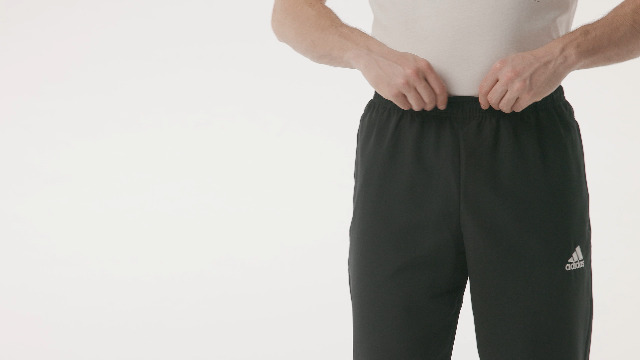 Pantaloni Uomo Entrada 22 - Felpa, Vita Alta, Nero Taglia M - 70% Cotone 30% Poliestere Riciclato - Foto 3