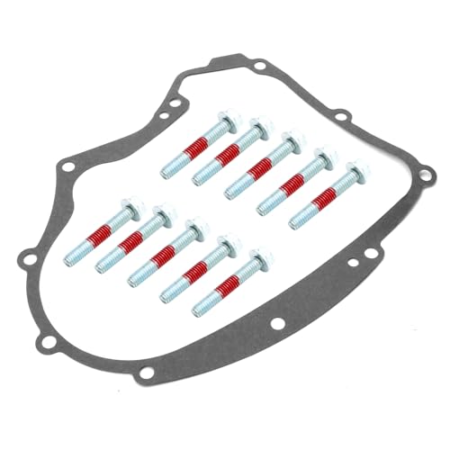 Image of 594195 Crankcase Gasket with Bolts Kit, Replacement for BS 591911 697227 690945 273488 Small Gasoline Engine