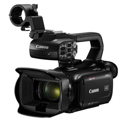 Canon XA60 Professional UHD 4K Camcorder w/LED Video Light + Filter Kits + 2pc 64GB Memory Cards & More - Image 3