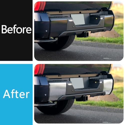 KELEIMAI Car Accessories Fit for Toyota Tundra 2025 2024 2023 2022 Rear Bumper Protector Corner Guard Side Bumper Cover Trim (Chrome) 2PCS ABS by KELEIMAI - Used condition - Image 3