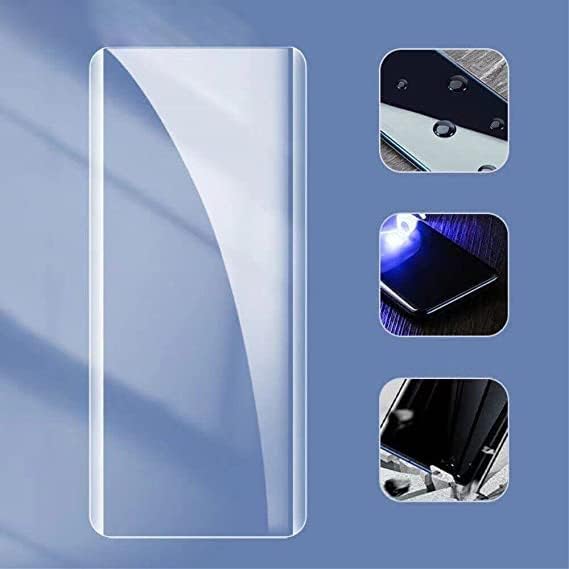 Image of OCTRIX Tempered Glass Compatible for Oneplus 11 5G / Oneplus 11R 5G Advanced Border-Less Full Edge to Edge UV Screen Protector and Easy Installation Kit (Pack of 1) By Blackwik