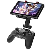 ACEHE Controller Mount Clip Compatible with Nintendo Switch/Switch Lite, Angle Adjustable Gaming Handle Bracket, Only Fits for Original Pro Controller