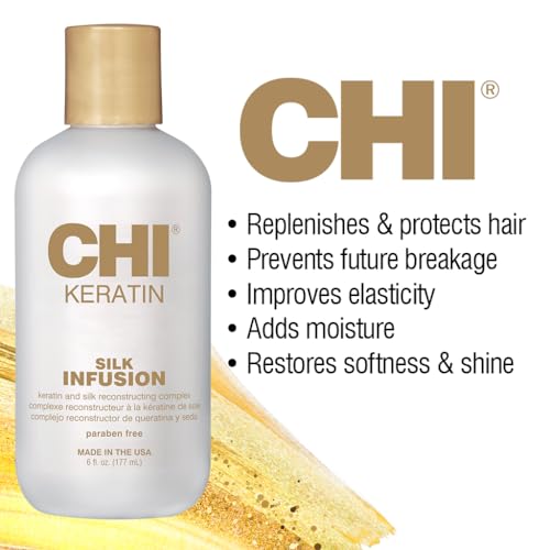 Chi 0633911728895 Keratin Silk Infusion, Hydrating Hair Serum thumb #6