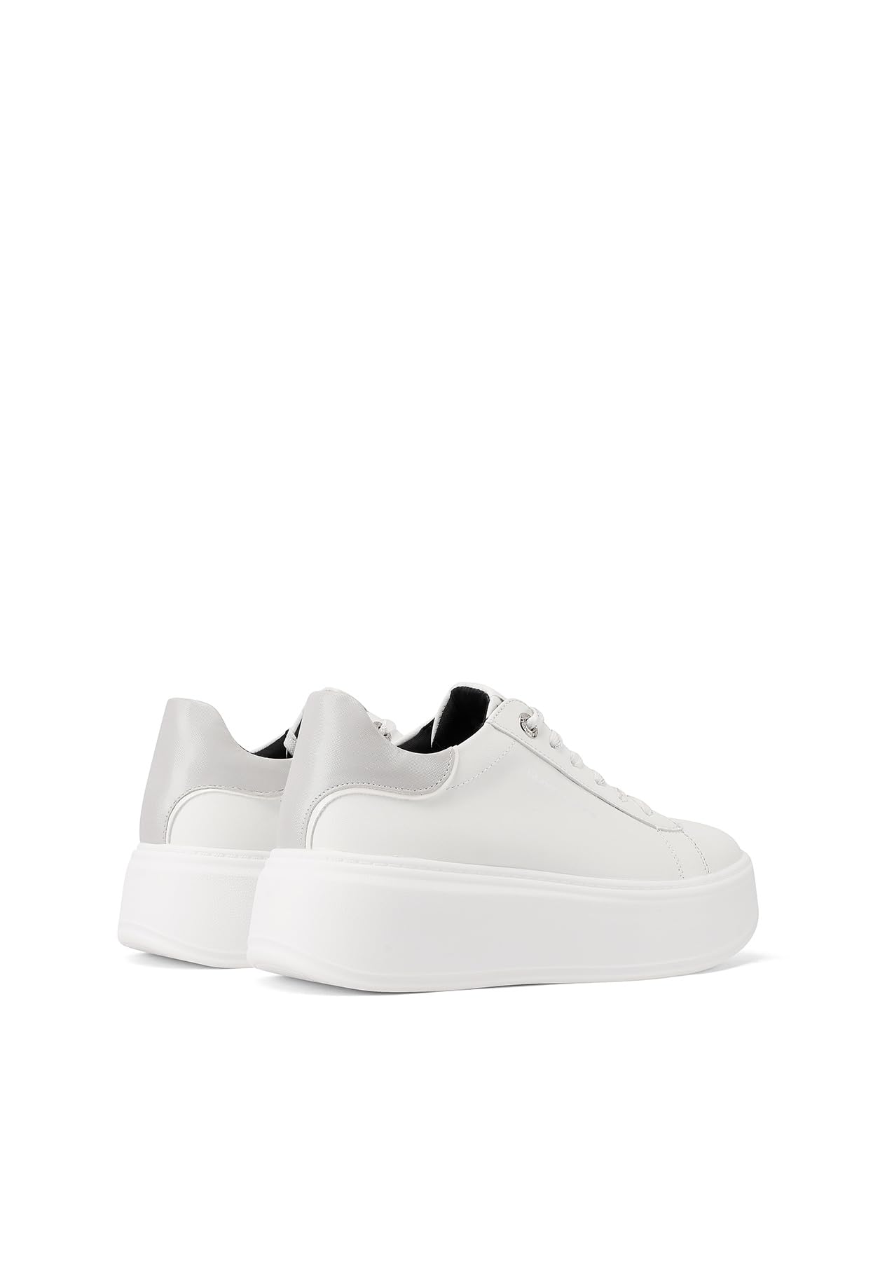 QUEEN HELENA Scarpe da Ginnastica Platform Sneakers con Strass Donna X31-12