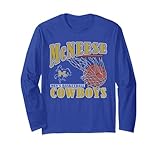 McNeese State Cowboys Men's Basketball Vintage Lift Long Sleeve T-Shirt