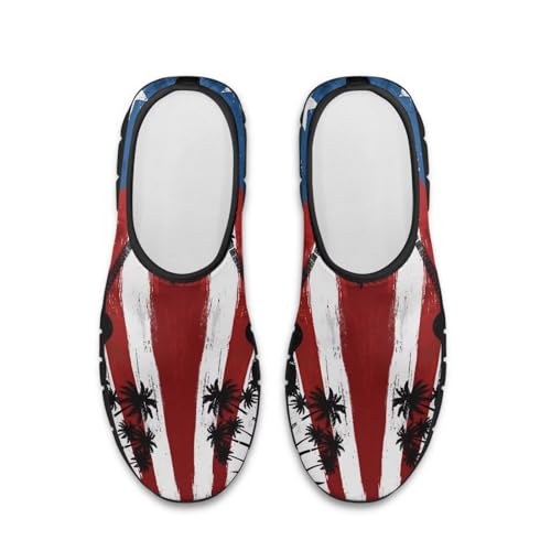 Image of Womens Slip On Walking Shoes Non Slip Loafer Breathable Holiday Travel Shoe Lightweight Casual Low Top Sneakers SizeUS 5.5-11.5