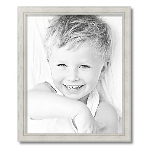 Arttoframes 18X22 Inch White Picture Frame, This 1.5" Custom Wood Poster Frame Is Off White Stain On Solid Wood, For Your Art Or Photos, Wom0066-78238-Ywht-18X22 #TOP2