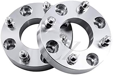 ezaccessory 2 Wheel Adapters 4x100 to 4x4.25 | 4x100 to 4x108 | 1" Thick | Fits 4 Lug Acura Integra Chevy Cobalt Honda Civic Scion Hub & Mount Wheels from 4 Lug Acura CL TL Nissan Altima 240SX