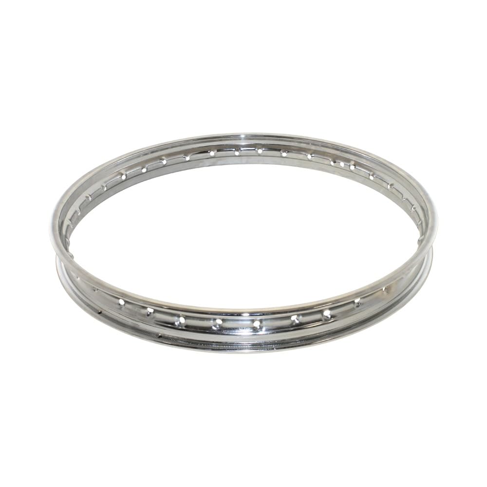 Jante Chrom 1,60 x 21 cm 36 de trou pour Mofa Moped Mokick