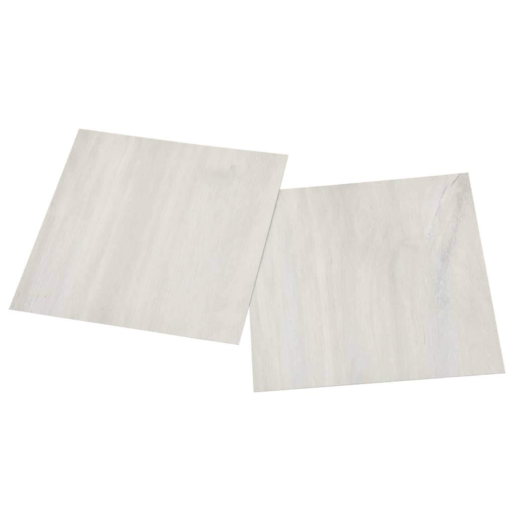 Podłogi i dywan - materiały budowlane - samoprzylepne deski podłogowe 55 szt. PVC 5,11 m Kremowy