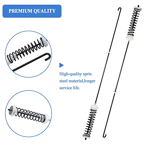 W10780045 NTW4516FW2 NTW4516FW1 NTW4605EW0 Washer Suspension Rod Kit(26.7in) for Amana Whirlpool Kenmore -Replace WTW4800BQ1 WTW4816FW1 WTW4816FW2 RTW4516FW1 RTW4641BQ0 by TOMOON by TOMOON - Image 6