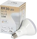 LED Smart Bulb - Alexa Certified Standard Universal BR30 E26 Dimmable Flood Lightbulb WiFi Enabled No Hub Required Color Tunable 2700K - 5000K Light