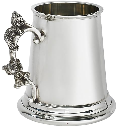 Timbale de baptême en étain I LUV LTD quart de pinte