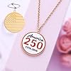 Melix Home America 250 Merchandise Double Sided Pendant Necklace, Patriotic USA Jewelry, 1776–2026 Anniversary Pendant Gift for Women #2