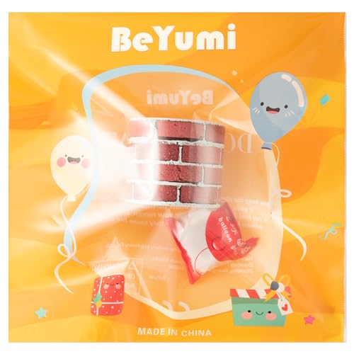 Image of BeYumi Red Brick Border Trim - 65ft Back to School Red Brick Straight Rolled Border Trim Realistic Rustic Faux Wall Bulletin Board School Classroom Party Office Chalkboard Home Furniture Decoration