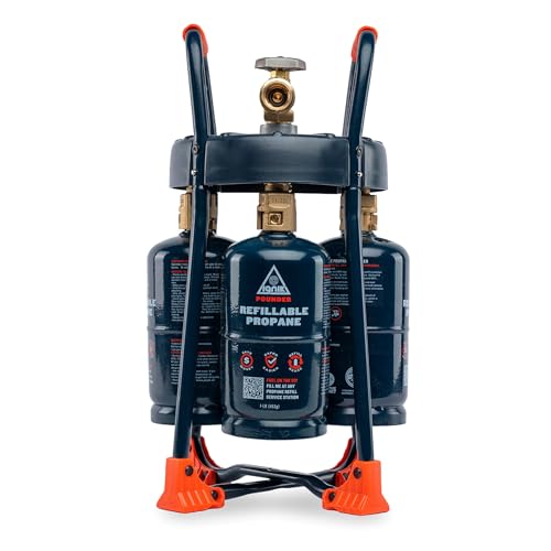 Ignik TapRack 4-Bottle Refillable Propane System