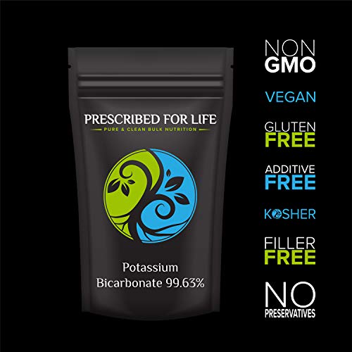 image for Prescribed for Life Potassium Bicarbonate Powder | Pure USP & Food Gra