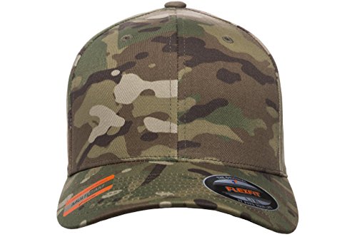Flexfit Multicam Camo 6 Panel Baseball Cap Officially Licensed Multi-Cam Pattern (Large/X-Large, Multicam) #TOP2