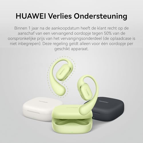 HUAWEI FreeArc open-ear Koptelefoon, Bluetooth Koptelefoon, Exceptioneel geluid, IP57 waterbestendig, Sport Koptelefoon, Ultrastabiele gesprekken, Batterijduur tot 28 uur, iOS & Android, Zwart - Afbeelding 3