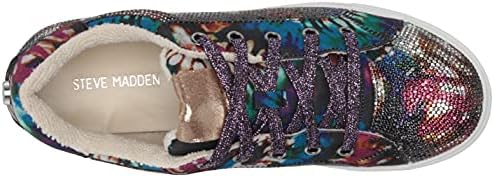Steve Madden Girls Shoes Girls Ceecee Sneaker, Tie Dye, 3 Little Kid | Image 4