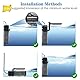 AQQA Aquarium Filter, Einstellbarer 800L/H Aquarium Schwammfilter, 9W Leiser Aquarium Filterpumpe für kleine Tank bis zu 250L