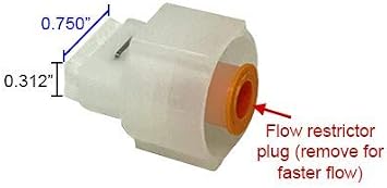 ESI Felt Tip Applicator 0.750 x 0.312 with Bottle for Dispensing Liquids. Multiple Flow Options. Applies Materials Such as Tape Adhesion Promoters, Primers, Oils, Solvents and Water.