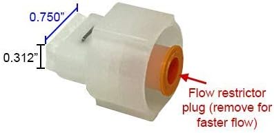 Felt Tip Applicator 0.750 x 0.312 with Felt Density of 32oz/sq. Yard (Qty. of 10)
