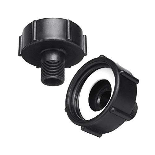 Proglam - Adaptador para manguera de jardín (2 unidades, 1000 L, IBC,...