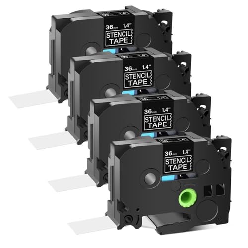 �u���b�N�G�b�`���O�X�e���V�����x���e�[�v�J�Z�b�g4pk Ste-141 151 161 Compatible With 18 24 36mm��ڒ��e�[�v�ƌ݊���(4PK 36mm)