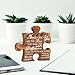 Thank You Gift Heartfelt Appreciation Plaque for Coworkers, Volunteers, Teachers or Staff Rustic Office Desk Decor for Recognition Farewell Sign Plaque XPT25