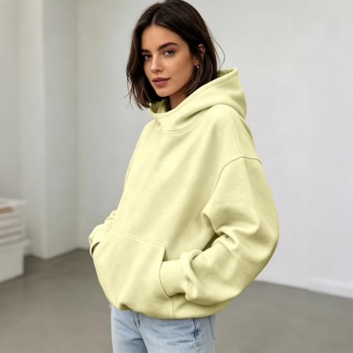 moolBeko Womens Mock Neck Oversized Hoodies Comfort Fall Clothes - image 3