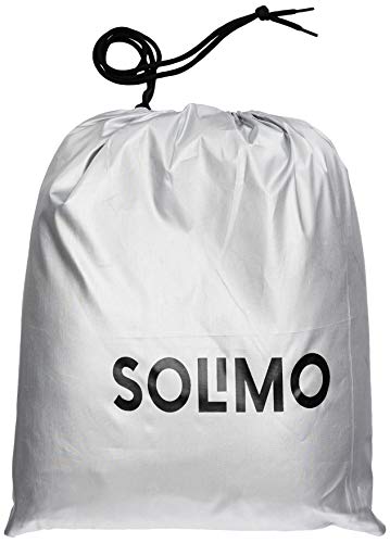 Image of Amazon Brand - Solimo UV Protection & Dust Resistant Car Cover for Kia Carnival (Silver)