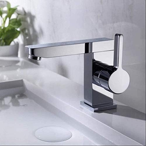 Robinet en laiton chromé haut de gamme pour évier de cuisine design et élégant