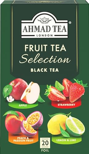 Ahmad Tea Seleccioen de frutas 2g x 20P, Mezcla de Frutas, 40 Gramos