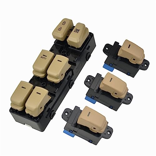 Interrupteur de vitre électrique pour Hyundai Sonata 2011-2015 beige 935703S000