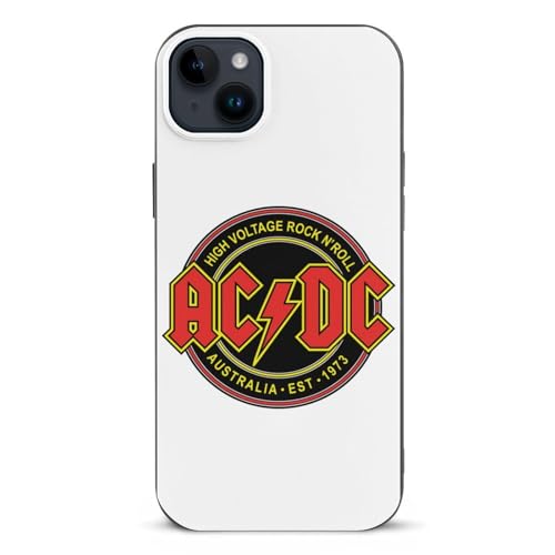 iPhone14Plus用ケース ACDC アイフォン14Plus用ケース スマホケース おしゃれ 人気 TPU 耐衝撃 携帯ケース