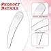 Mini Spatula for Cosmetics, 3Pcs Reusable Washable Skincare Spatula Portable Stainless Steel Makeup Spatulas Beauty Accessories for Mixing Sampling Plant Skin Care Eye Cream