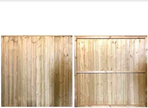 Premium Tongue & Groove Panels - Planed & Pressure Treated Timber (1, 6x2)