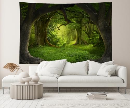 Fondo Fotográfico Bosque Encantado 7x5ft miniatura 4