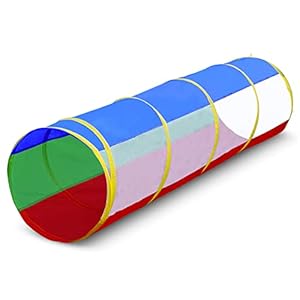 Hide N Side 6Ft Crawl Through Play Tunnel Toy, Pop Up Tunnel For Kids Toddlers Babies Infants Children & Dogs, Indoor…