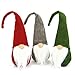 FuturePlusX Swedish Santa Gnome Plush, 3PCS Handmade Scandinavian Tomte Santa Scandinavian Gnome Plush for Christmas Santa Decoration Table Decor