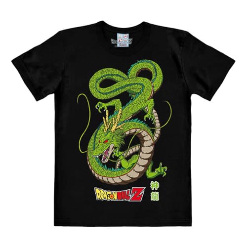 Logoshirt Dragonball Z I Shenlong I T-Shirt Print I Damen & Herren I kurzärmlig I schwarz I Lizenziertes Originaldesign I Größe XXL