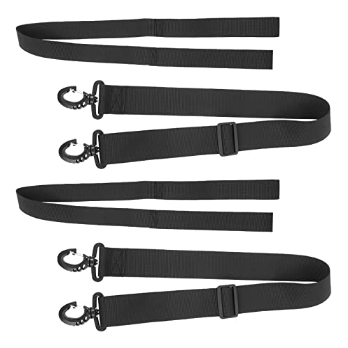 INOOMP 4pcs Ski Boot Carrier Strap Ice Skates Leash for Shoulder Straps for Adults Boys and Girls Compact Lightweight for Convenient Storage