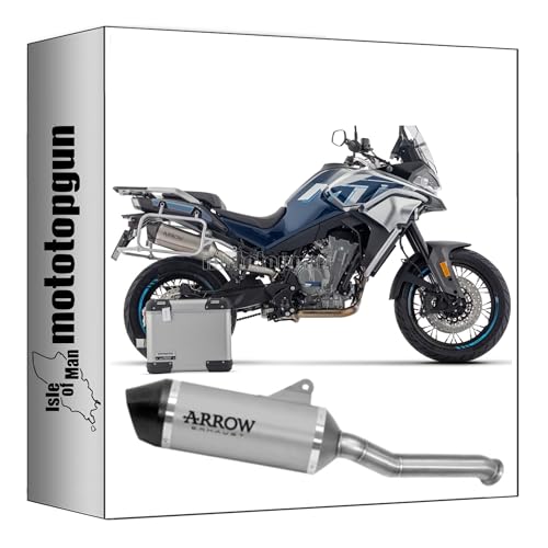 Pot echappement Arrow pour CF Moto 800 MT 2025 : pret pour l'aventure trail