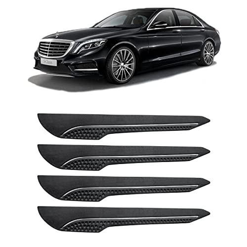 Image of AOSIS-Car Bumper Protector /Bumper Guard for MercedesBenz S300 with Single Chrome Stripe (4-Pcs)