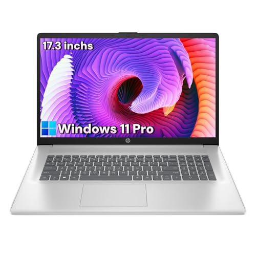 HP 17 Laptop 17.3" Intel Core i3 16GB RAM 512GB SSD miniatura 1