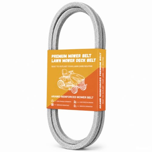 Image of 1-633127 Deck Belt 5 /8 inchx146 inch for Exmark 633127 Aramid Cord | Replacement for Exmark Lazer Z 60 Inch SL, XS, XP, DS, AS, X, E, S Series Mowers