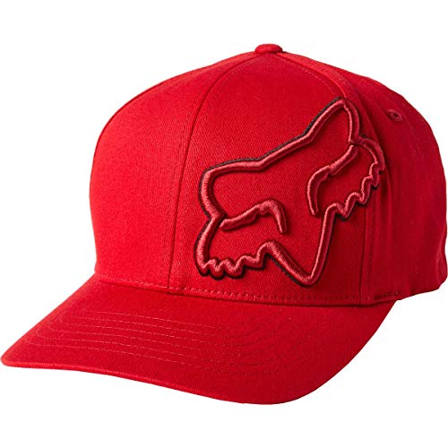 Fox Racing Standard Baseball, RED Black, Small Medium